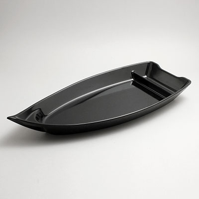 פלטת סירה קמומה 23.2X51 ס"מ מלמין שחור