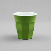 כוס מקרון 177 מ"ל מלמין ירוק/לבן