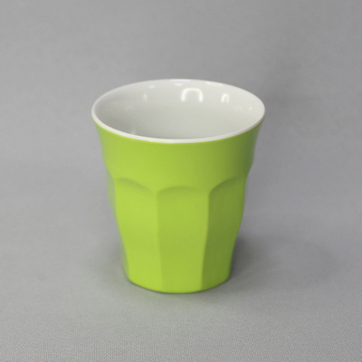 כוס מקרון 295 מ"ל מלמין ירוק/לבן