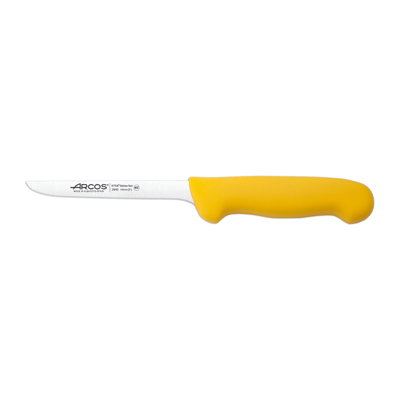 סכין פירוק 14 ס"מ ידית פלסטיק צהובה