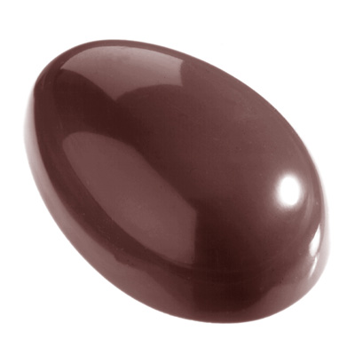 תבנית שוקולד ביצה חלקה 8 יחידה 15 גרם קרבונט