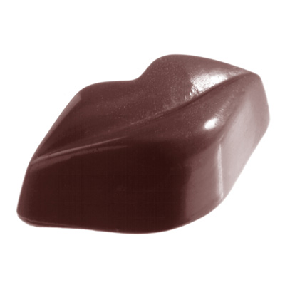 תבנית שוקולד שפתיים 21 יחידה 15 גרם קרבונט