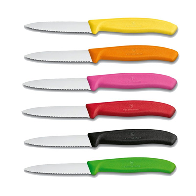 סכין ירקות משונן שפיץ 8 ס"מ